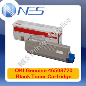 OKI Genuine 46508720 BLACK Toner Cartridge for C332dn/MC363dn (3500K Pages)